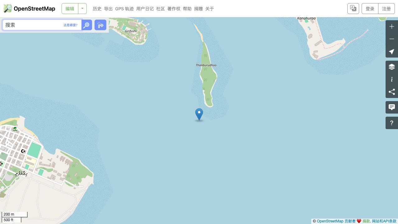 Honky’s海岛背景;原针不代表已核浪峰、礁边或入口。